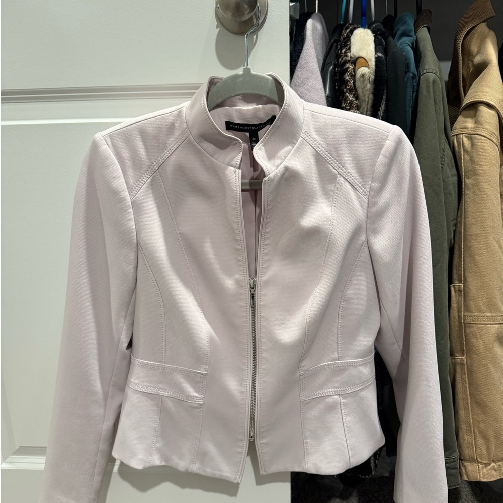 White House Black Market Soft Pink Blazer